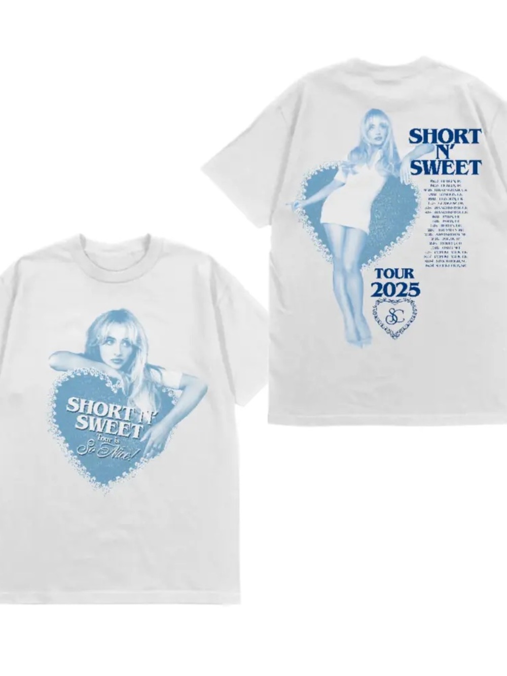 Short N' Sweet Tour Graphic Tee - Sabrina Carpenter